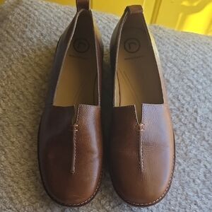 Rockport Women's Tan Leather Loafers